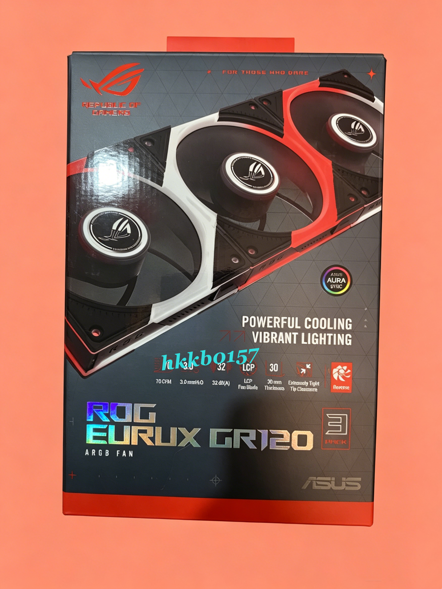 NEW ASUS ROG EURUX GR120 3 PACK ARGB FAN Fast delivery | eBay