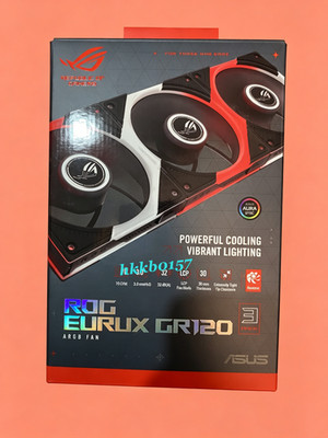 NEW ASUS ROG EURUX GR120 3 PACK ARGB FAN Fast delivery