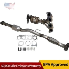 Exhaust Manifold Catalytic Converters For 2007-2018 Nissan Altima 2.5L Flex Pipe