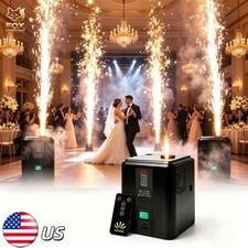 US mini stage sparkler spray DJ party 350W Fireworks Remote cold Spark Machine