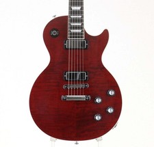 Guitarra eléctrica Gibson Les Paul Deluxe Player Plus Wine Red Vintage 2018 usada