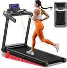 Foldable Treadmill for Home, 3-in-1 Walking Pad with Incline Handle Bar, 300L...