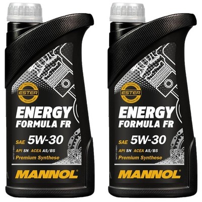 2L MANNOL NRG FORMULA FR 5W30 passend für FORD WSS-M2C913-D 913-C 913-B 913-A