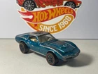Hot Wheels Redline Custom Corvette - Aqua - White Int - US