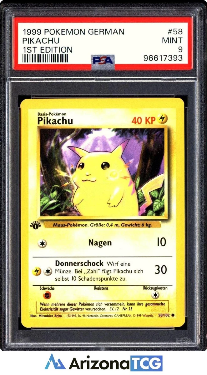 german pokemon cards value Base Set Holo Rare Zapdos #16 [Lightly Played] Zapdos does 30 damage to self Hunduster Houndour 5/75 German Pokemon