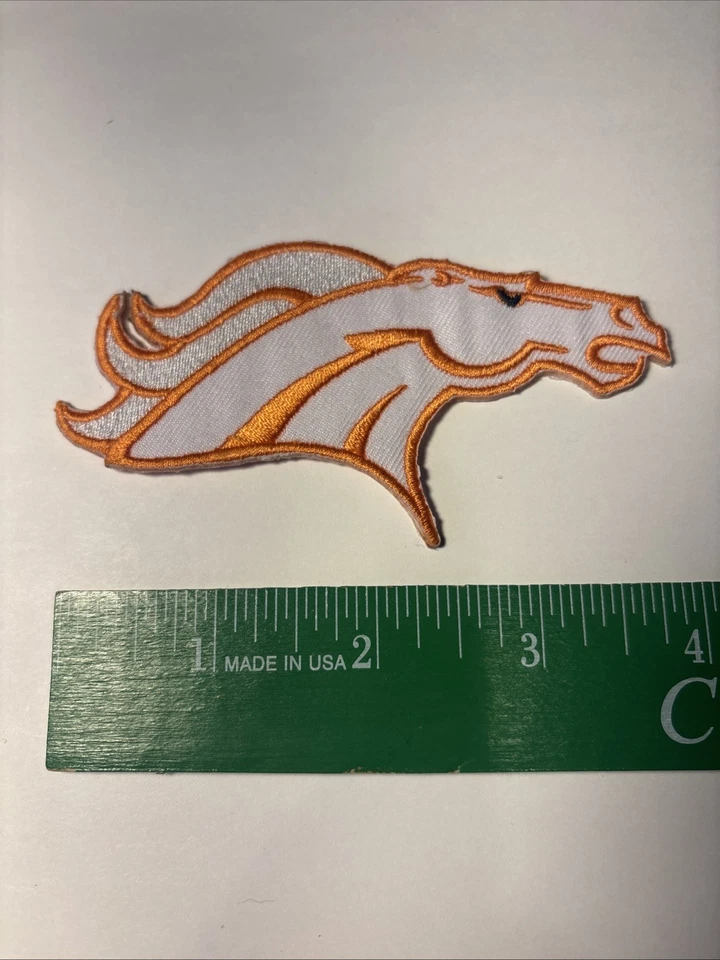 Denver Broncos Embroidered Iron On Patch - Image 1 of 1