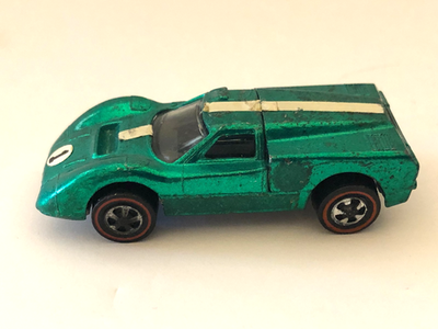 #ad #ad HOT WHEELS REDLINES FORD J CAR GREEN US FROM 1968 $50.00