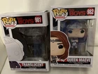 Pop Funko Television! Translucent Clear The Boys 981 & Queen Maeve 982