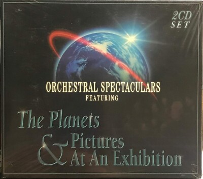 Orchestral Spectaculars Planets & Pictures At An Exhibition 2 CD Set! NEW 1998