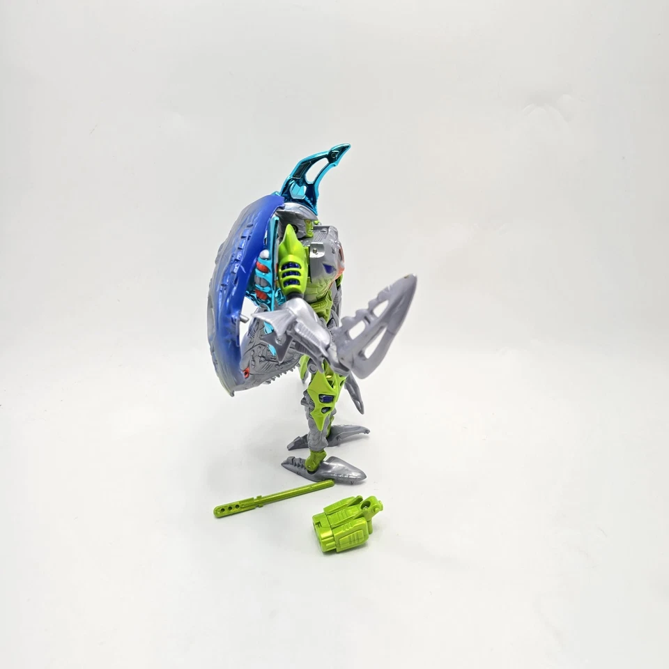 CYBERSHARK Transformers Beast Wars Transmetals 2 Suelto Casi Completo Hasbro Foto 3 de 3