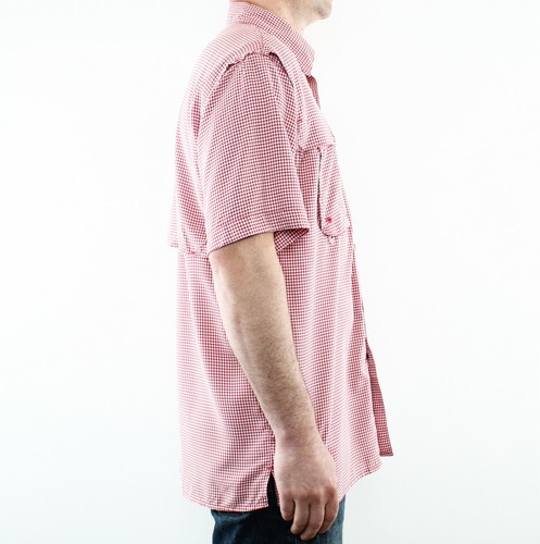 Magellan Outdoors Men's Fishing Shirt, Short Sleeve Button-Down Fish Gear Top - Picture 5 of 24