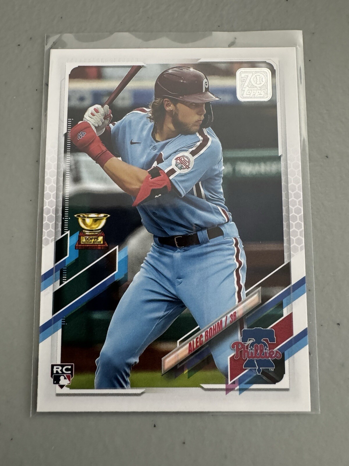 ALEC BOHM 2021 Topps #277 RC Rookie Phillies
