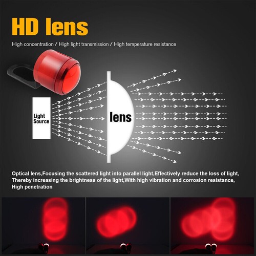 10x Red Eagle Eye LED Daytime Running DRL Car Rock Strobe Lamp Tail Backup Light - Picture 5 of 12
