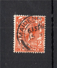 SG 366/69 N19 (9)  1912  INTENSE BRIGHT ORANGE GEORGE V simple cypher  CAT £475