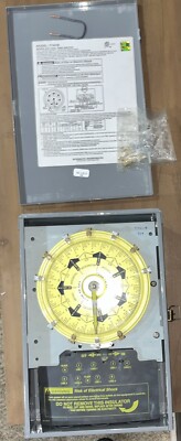 Intermatic T7401b Electromechanical Timer,7 Day,4 Poles
