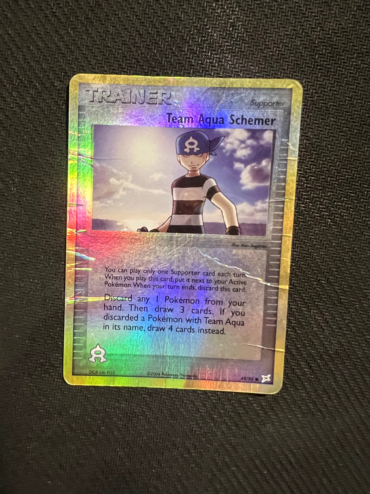 Schemer [Reverse Holo] #69 Pokemon Team Magma & Team Aqua HP