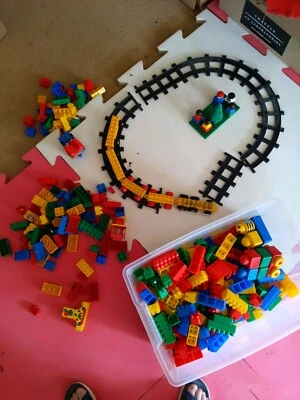 lego type blocks