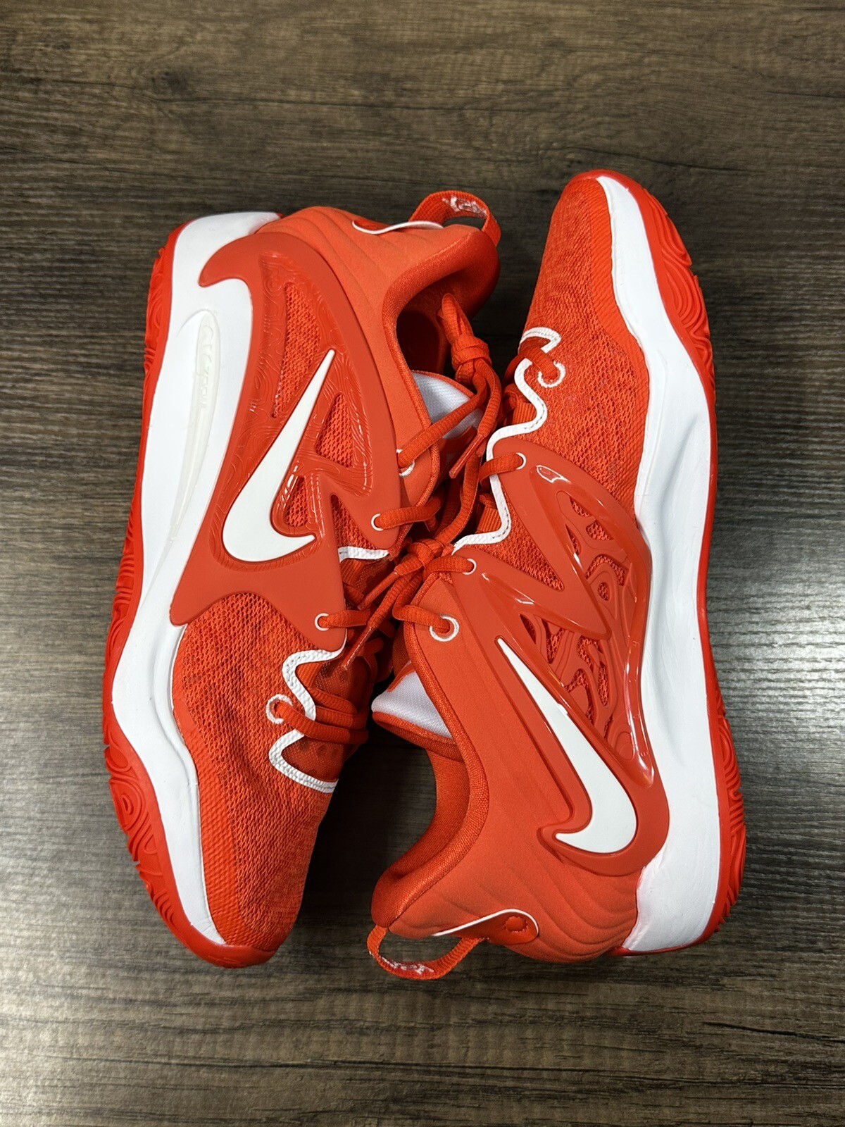 Nike KD 15 Team Orange DX6648-802 Mens Basketball Shoes Size 12