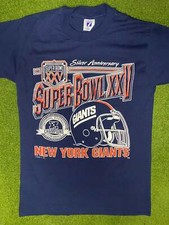 1990 New York Giants - Super Bowl XXV - Vintage NFL T-Shirt Medium