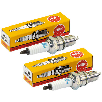 Zündkerze Set 2 Stück NGK DPR7EA-9 für Harley Davidson Honda Kawasaki Suzuki