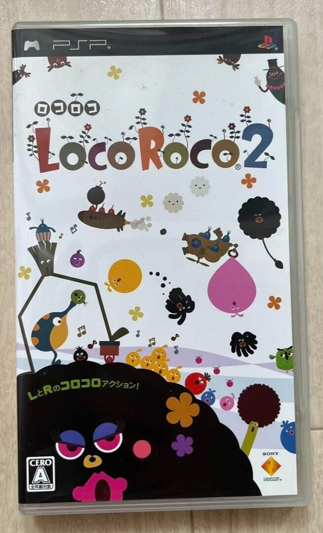 LocoRoco 2 Sony PSP PlayStation SCE Japan Studio version japonaise