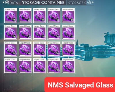NMS No Man's Sky: 100 Salvaged Glass (PC/PS/Xbox)