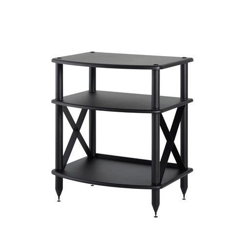 Pangea Audio Vulcan TT Turntable Stand with Vinyl Record Storage Black - Picture 2 of 12