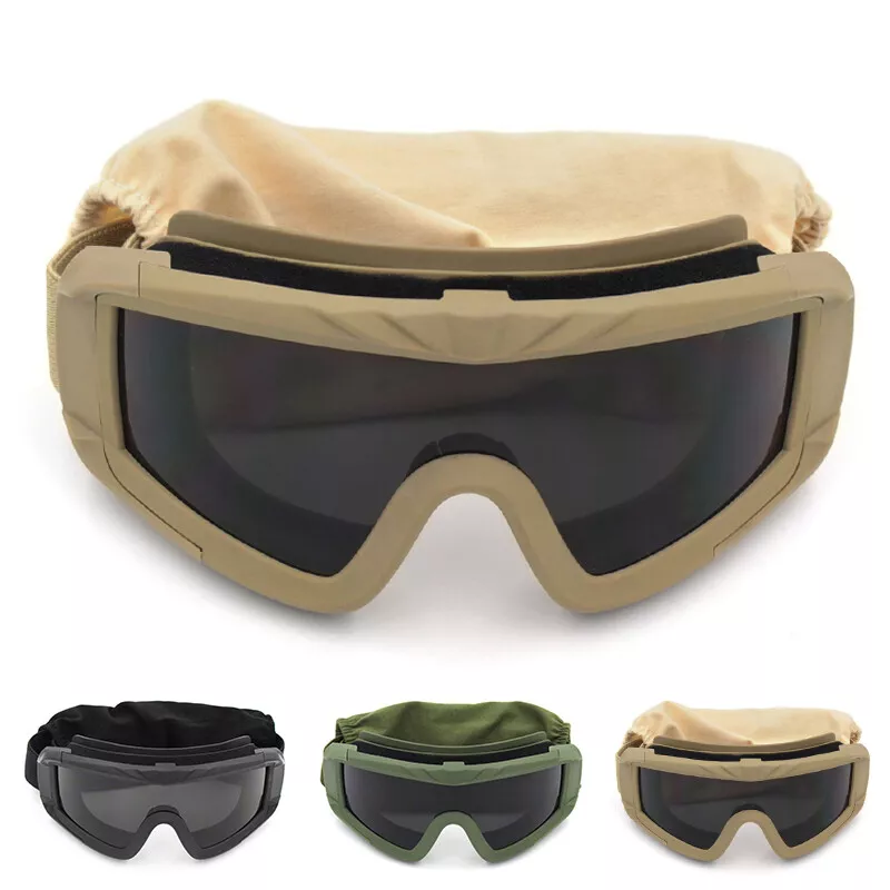 Ski Goggles with 3 Lens 100 UVA UVB Protection Snowboard Snow ATV MX Goggles