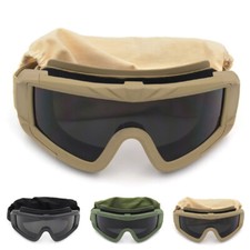 Ski Goggles with 3 Lens UVA  UVB Protection Snowboard Snow ATV MX MTB Goggles