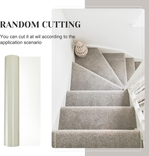 Carpet Protection Film Plastic Protector Self Adhesive Clear Cover Carpet Sticky - 第 5/12 張圖片