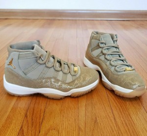 olive green jordan 11