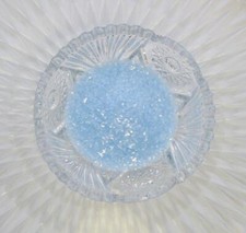 Real German GLASS GLITTER Medium Frosted Blue Sea Glass Glitter 70 Grit 1 oz