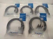 Lot 5PCs CL3-Rated Bi-Directional HDMI to DVI-D Cable 6 Feet 303002-6 NEW Sealed