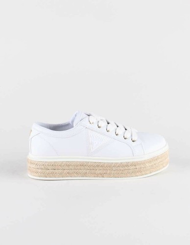 Sneakers GUESS - Hansin FL5HNS DEN12 WHITE - Sneakers - Scarpe basse - Donna  | escarpe.it