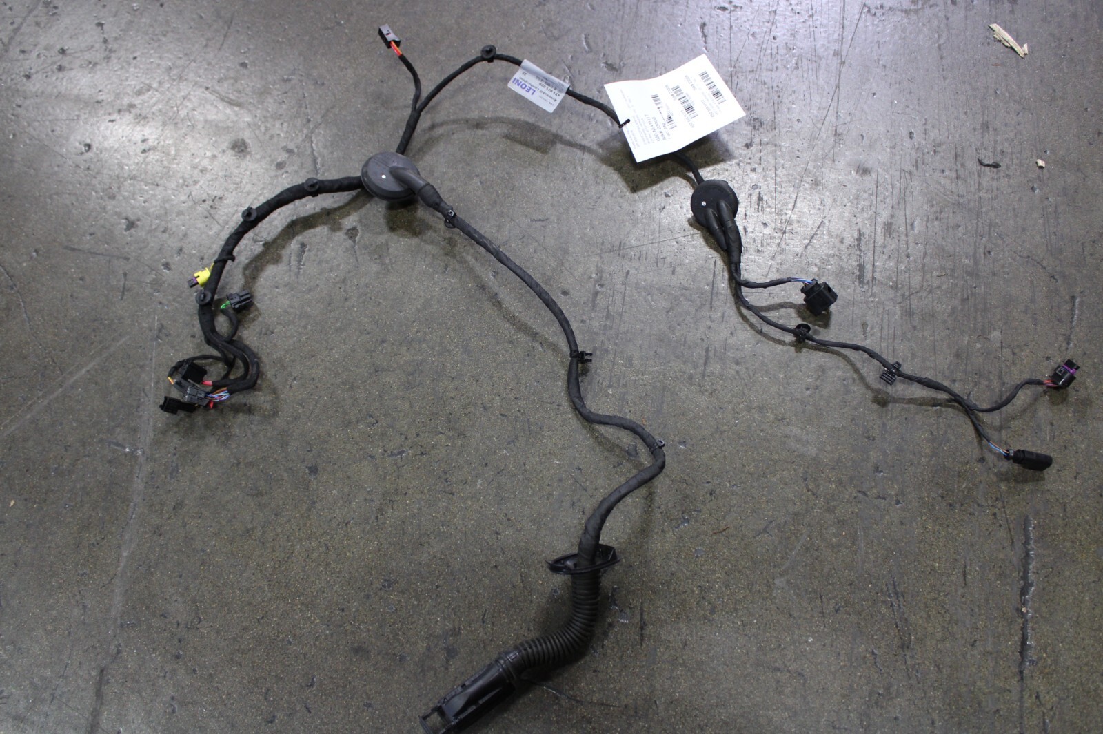Lamborghini Huracan, LP580, LP610, LH, Door Wire Harness, Used, P/N 4T1971029