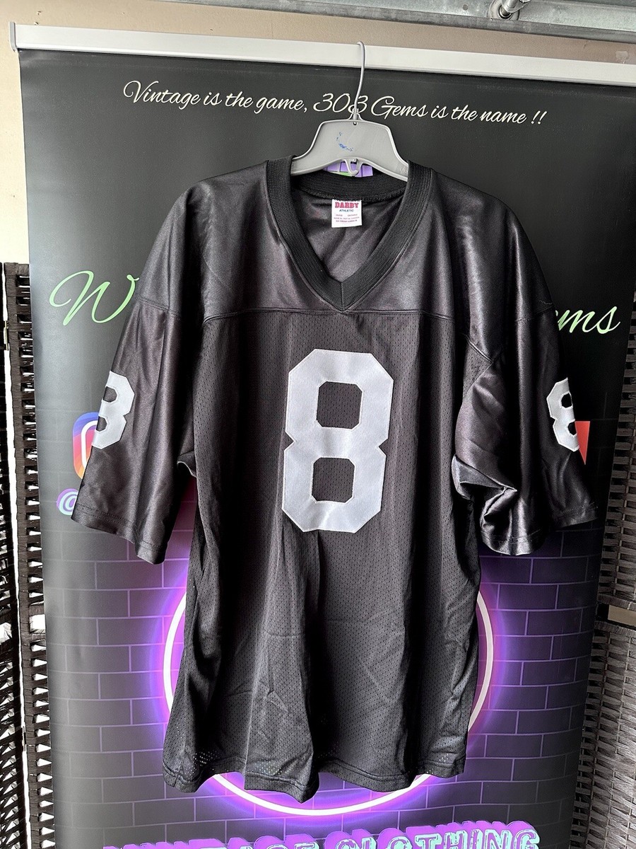 SIGNED Oakland Raiders #8 Ray Guy AUTOGRAPHED NFL Football Jersey