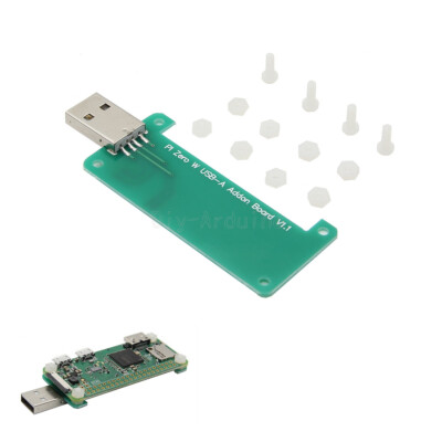Raspberry Pi Zero W Zero USB-A Addon Board USB Connector V1.1 RPi0 Adapter NEW