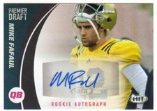 2017 Sage Hit Premier Draft Autographs Black AUTO #A16 Mike Fafaul