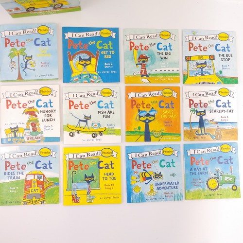 Lot of 2 PHONICS Book Boxes PETE THE CAT (12 Books) and BISCUIT (12 Books) - Bild 2 von 4