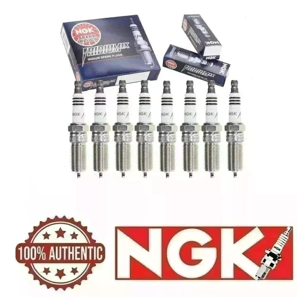 NGK Set of 8 Iridium IX Spark Plugs For Buick Cadillac Chevy Ford GMC Lincoln V8