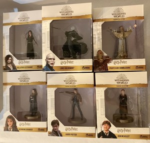 Wizarding World Figurine Collection Harry Potter Set of 7 EAGLEMOSS Hero Figures 5060520580968