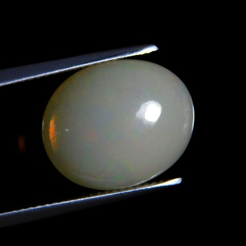5 Carat Natural Ethiopian Opal Oval Shape Loose Gemstone Cabochon - Picture 2 of 3