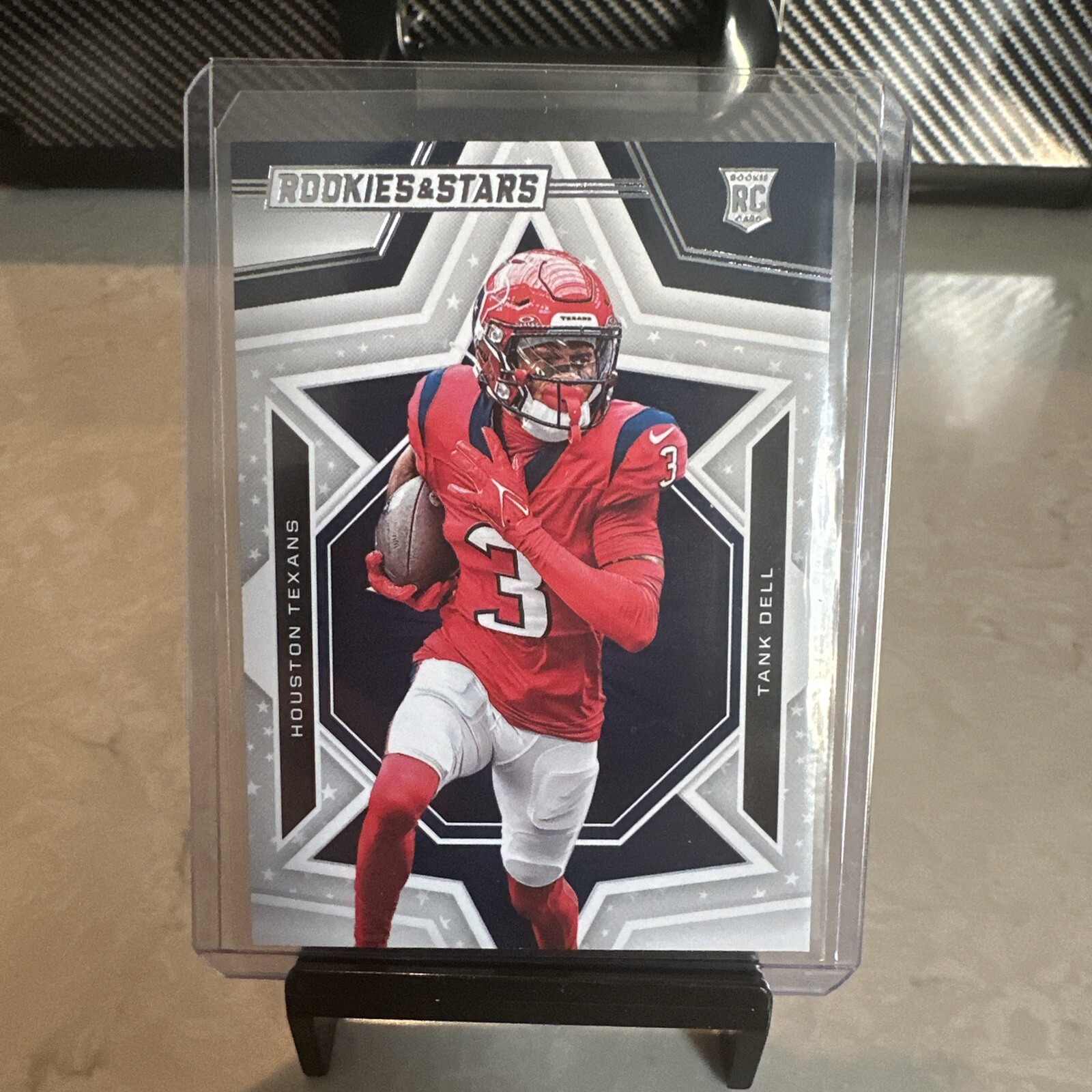2023 Rookies & Stars Base RC #184 TANK DELL Rookie HOUSTON TEXANS 🔥🏈