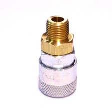 Tru-Flate Automotive Quick Coupler Air Hose Fittings 3/8 Body x 3/8 NPT USA MADE