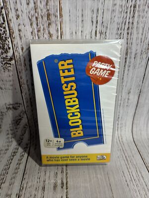 BLOCKBUSTER Party Game Movie Trivia Board Game Night - 100% COMPLETE ...