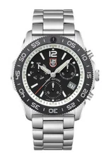 New Luminox Pacific Diver Stainless Steel Black Dial Men's Watch XS.3141.M