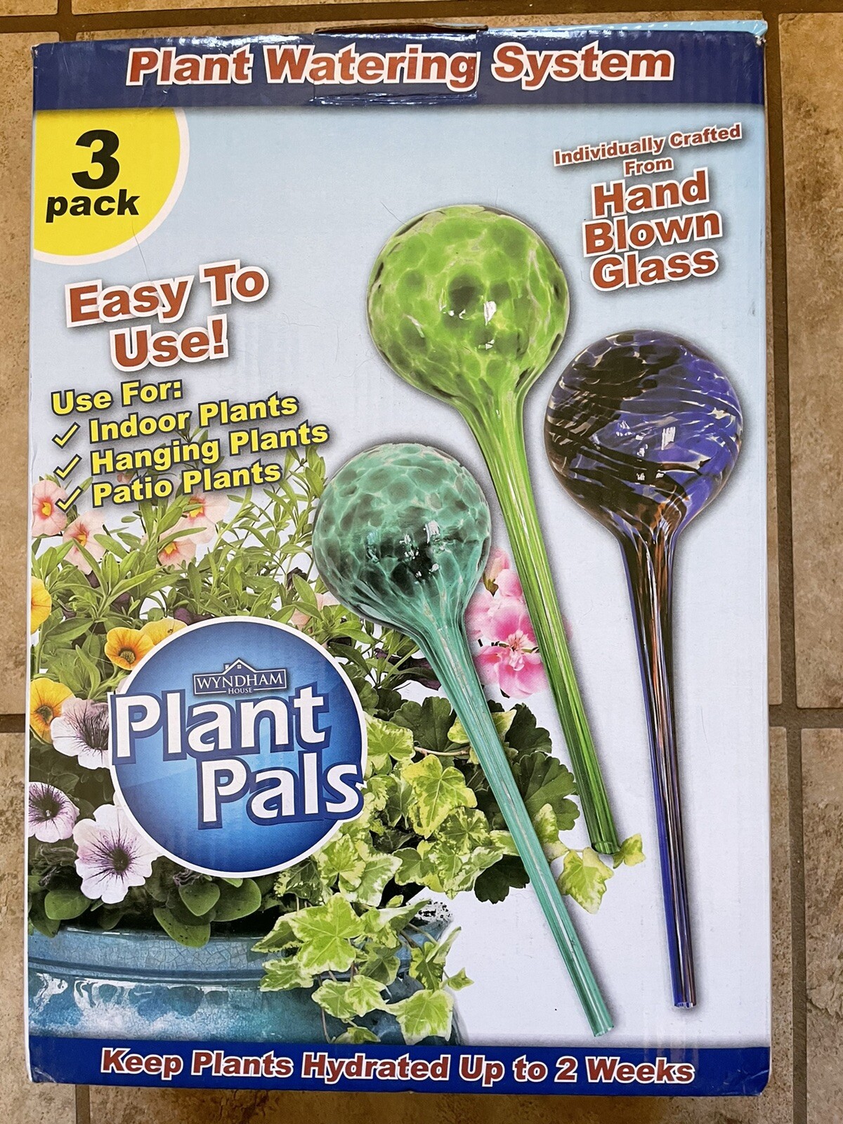 Plant Watering Glass Bulbs 3 Pack eBay