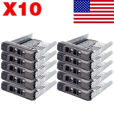 Lot of 10pcs New F238F 0F238F For Dell 3.5" SAS Tray Caddy R720 R710 T710 R730 