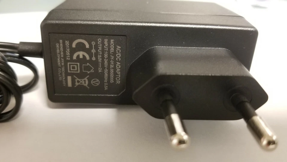 EU Wall Plug with USA Adapter 1.3mm x 3.5mm 5V / 2A for Mag520,Mag540,MAG544w3 - Image 4 of 4