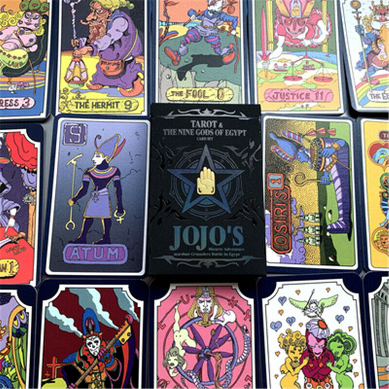 31 PCS Jogo De Cartas Anime Jojo Bizarre Adventure Cosplay Tarot